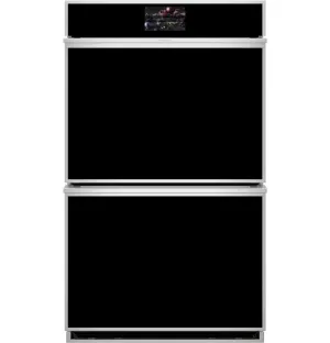 Monogram ZTD90DSSNSS Monogram 30" Smart Electric Convection Double Wall Oven Minimalist Collection