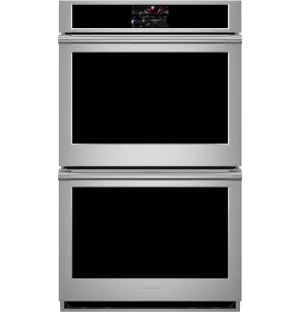 Monogram ZTDX1DPSNSS Monogram 30" Smart Electric Convection Double Wall Oven Statement Collection