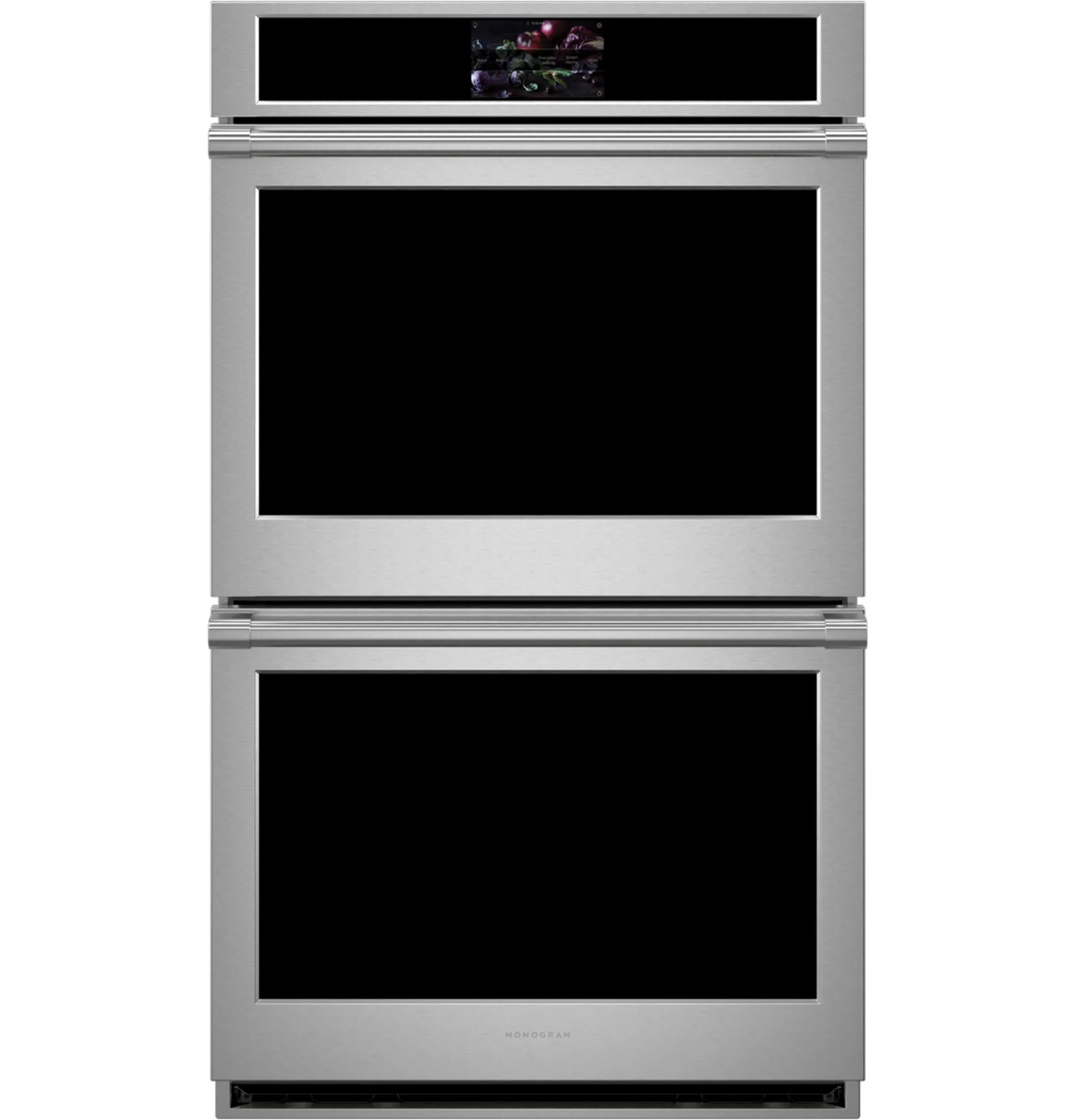 Monogram ZTDX1DPSNSS Monogram 30" Smart Electric Convection Double Wall Oven Statement Collection