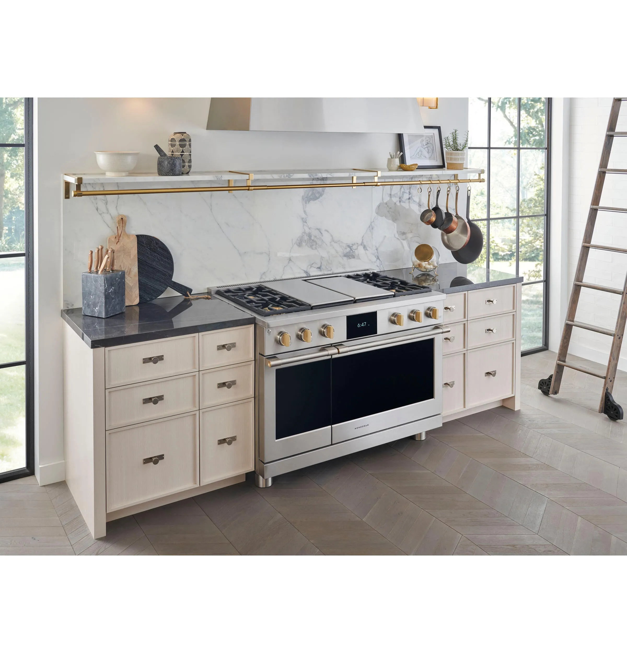 Monogram ZVC48RSS Monogram 48" Custom Stainless Steel Hood