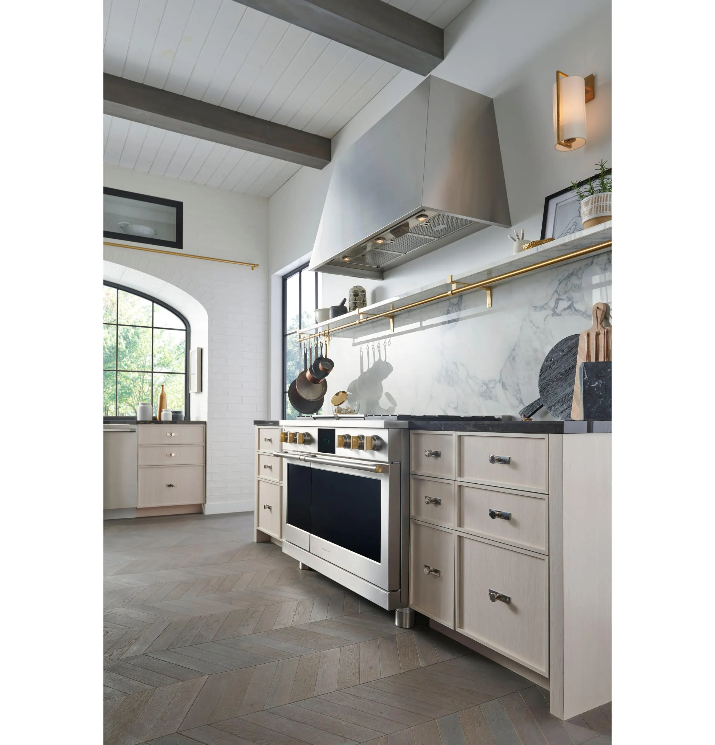 Monogram ZVC48RSS Monogram 48" Custom Stainless Steel Hood