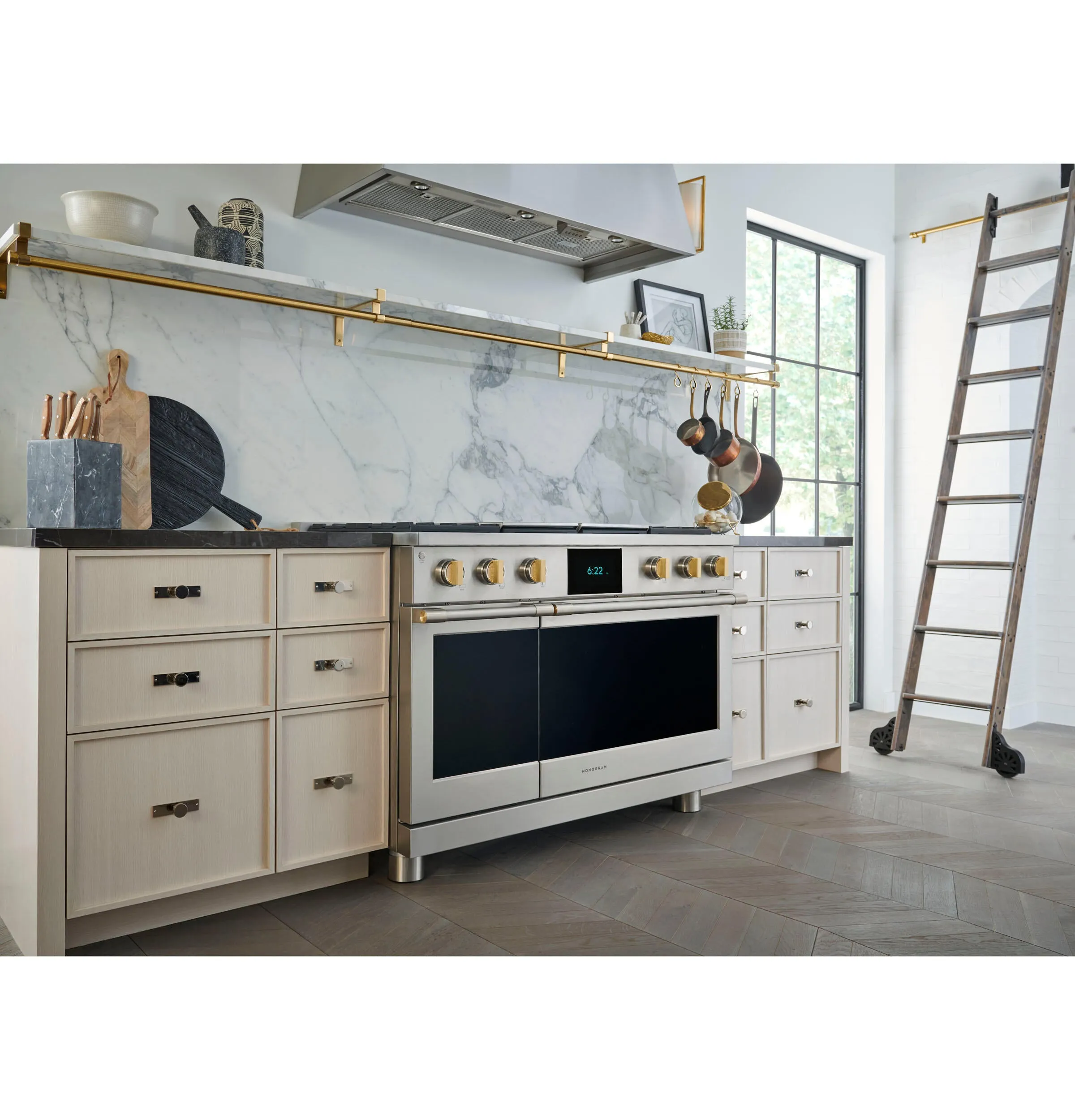 Monogram ZVC48RSS Monogram 48" Custom Stainless Steel Hood