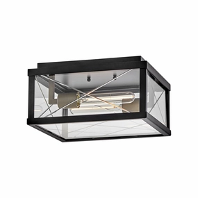 Monte 2-Light Small Flush MountWeatherproof outdoor lighting