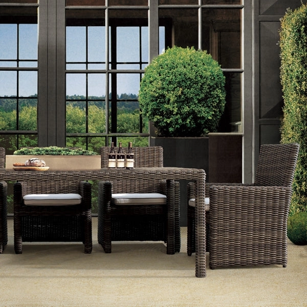 Montecito Wicker Armless Dining Chair