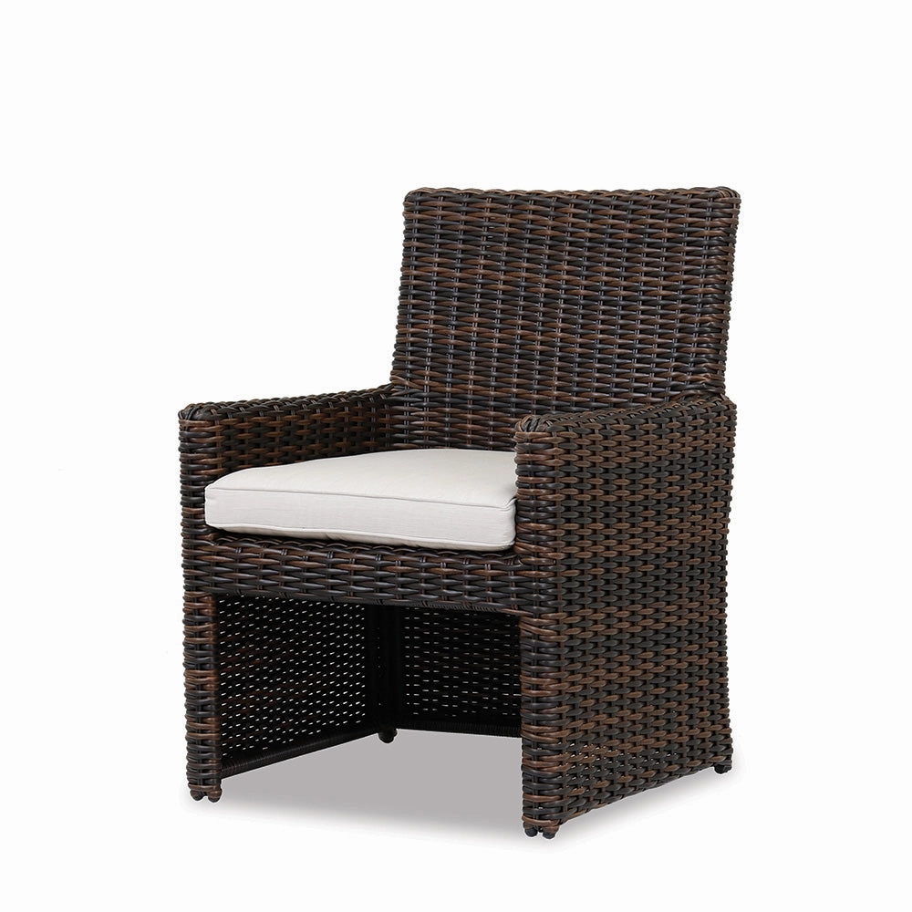 Montecito Wicker Dining Chairoutdoor dining chair with armrests