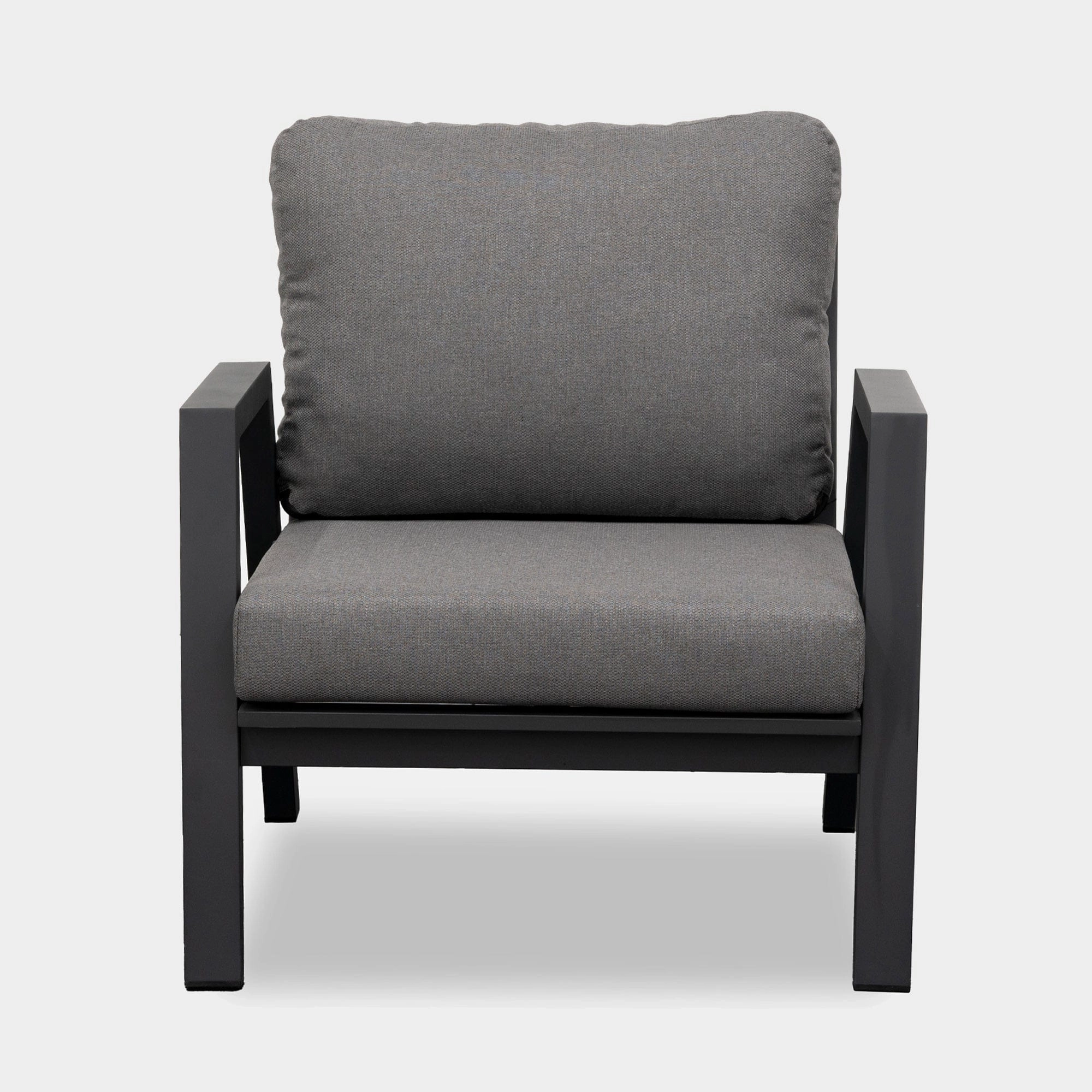 Montego Bay - 3 Seat Sofa Dining Set With Rectangular Rising Table In Dark Grey & Ceramic Top