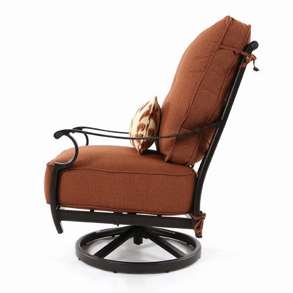 Monterey High Back Swivel Rocker Lounge Chair