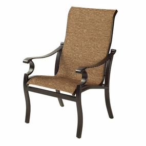 Monterey Sling Dining Chaircast aluminum patio dining set