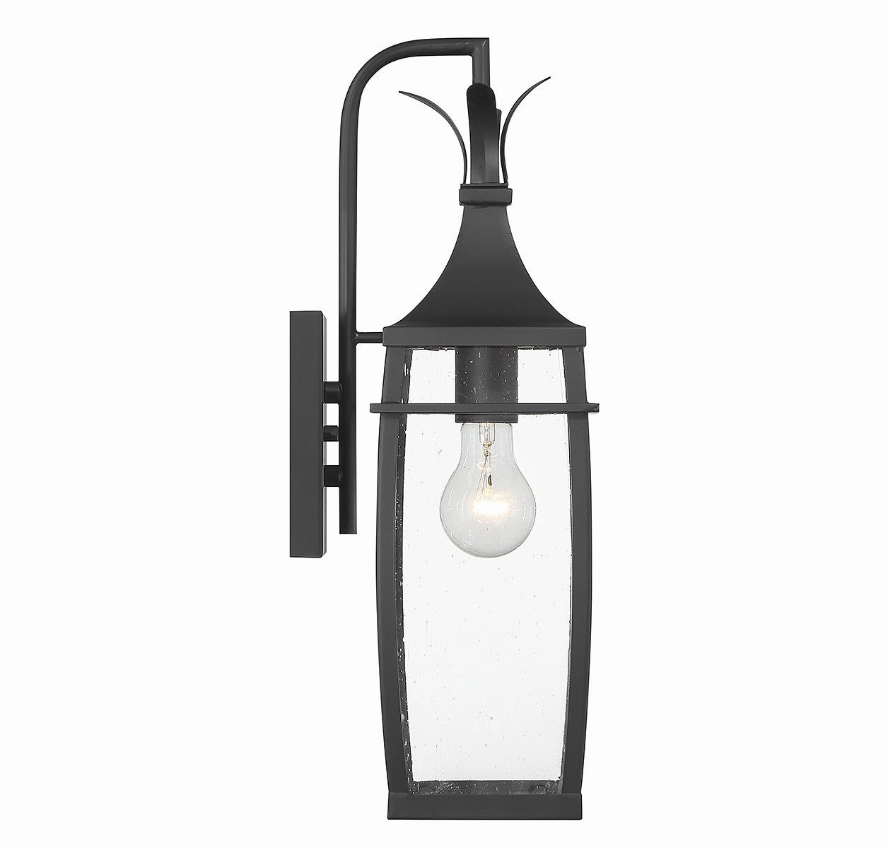 Montpelier One Light Outdoor Wall Lantern Matte Black