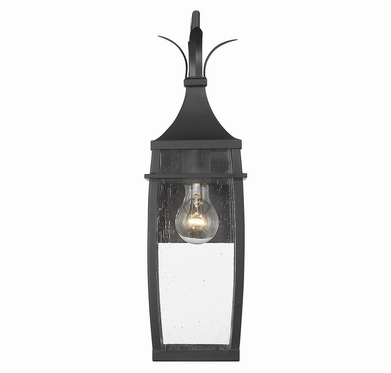 Montpelier One Light Outdoor Wall Lantern Matte Black