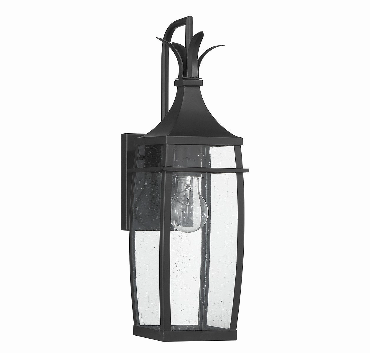 Montpelier One Light Outdoor Wall Lantern Matte Black