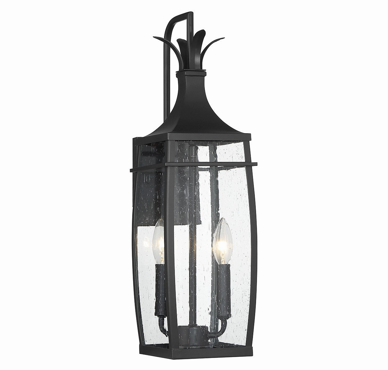 Montpelier Two Light Outdoor Wall Lantern Matte BlackOutdoor wall sconces with motion sensor