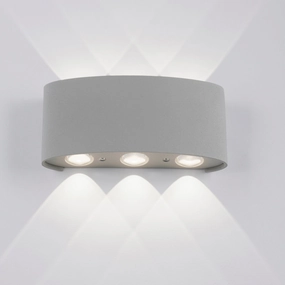 Monty - 6 Light Wall LightWeatherproof outdoor lighting
