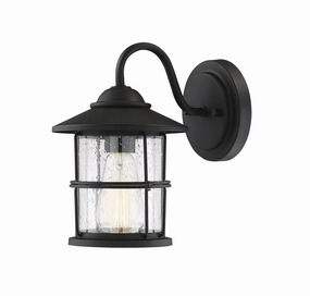 Moutd One Light Outdoor Wall Sconce Matte BlackOutdoor wall sconces with motion sensor