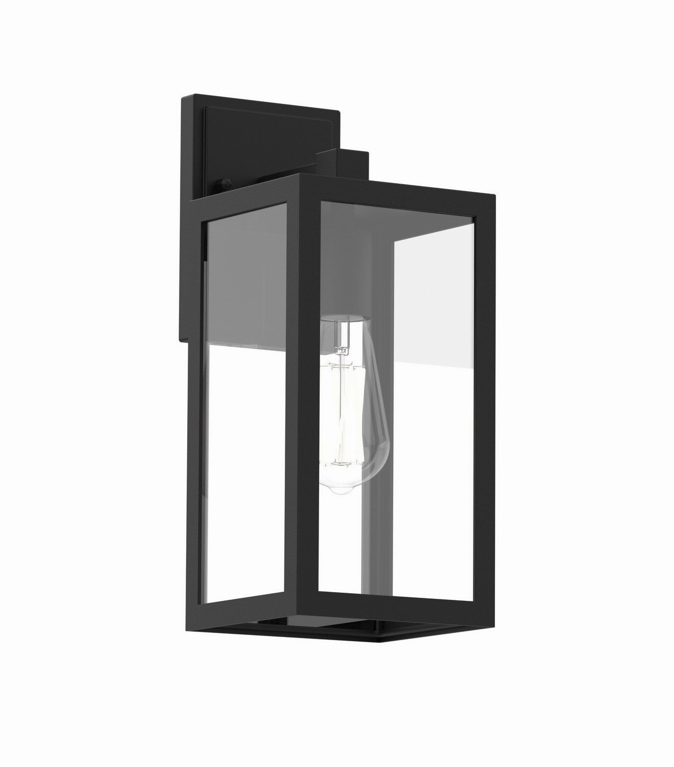 Murdoch One Light Outdoor Wall Sconce BlackOutdoor wall sconces with motion sensor