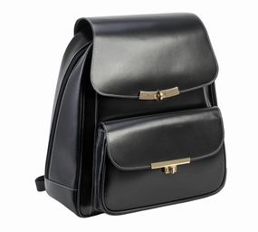 Mcklein Kendall | 11" Leather Business Laptop Tablet Backpack Clearance Event Alert