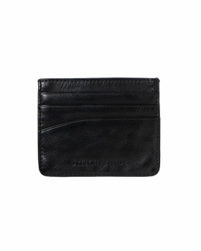 Stitch & Hide Leather Clovelly Card Holder Black Mega Hot Offer Todays Special Savings