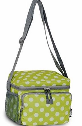 Hot Savings Alert Everest Cooler Lunch Bag  - Green Dots