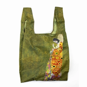 Todays Hot Savings Clearance Event Alert Kind Reusable Shopping Bag Medium Klimt