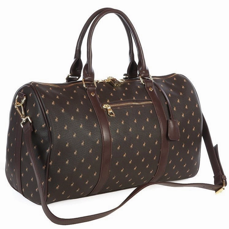 Daily Clearance Deal Polo Iconic Small Travel Duffel Bag | Brown