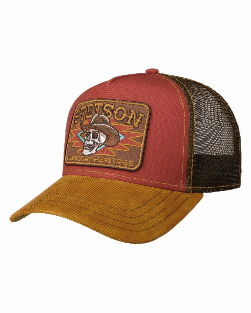 Stetson Cowboy Skull Trucker Cap Grab the Deal Now Mega Online Discount