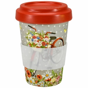 Shop the Savings To-Go Bamboo-Mug, Bicycle