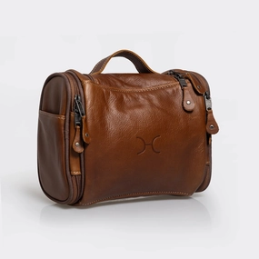 Hot Offer Frenzy Perfect Gift Offer Thandana Leather Compact Travel Vanity Bag