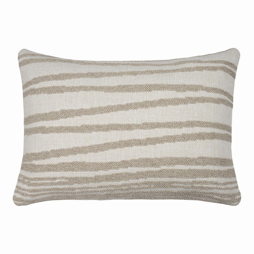 Mystic Ink Stripes Outdoor Lumbar CushionDurable outdoor patio accessories
