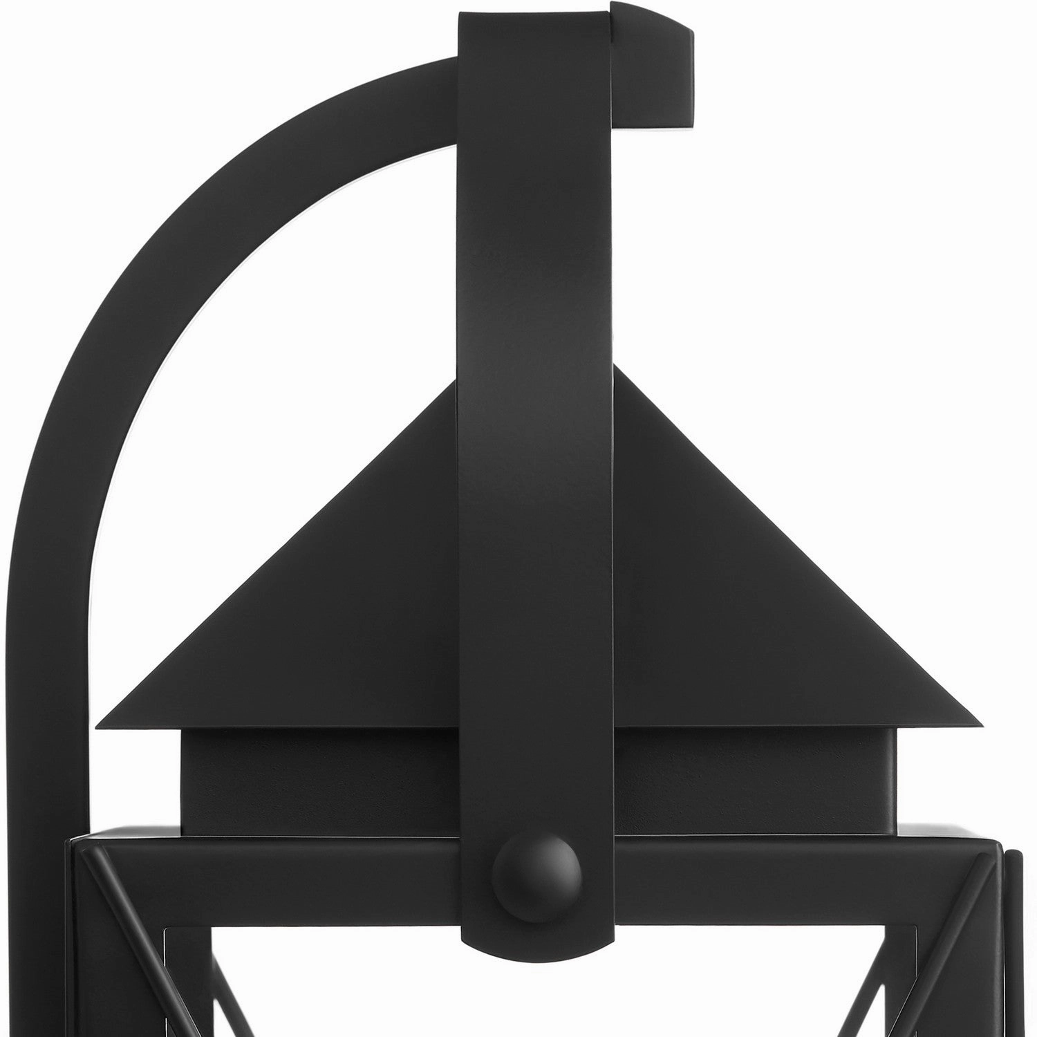 Mystic Three Light Lantern Matte Black