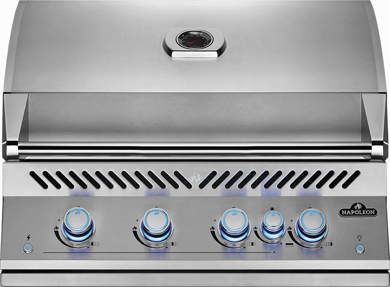 Napoleon 700 Series 32 RB with Infrared Rear Burner Stainless Steel Built-In Gas Grill BIG32RB professional outdoor BBQ grill set