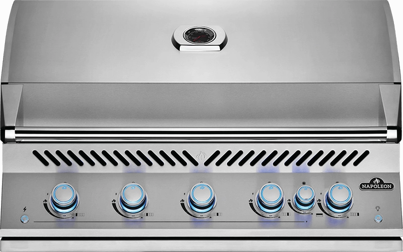 Napoleon 700 Series 38 RB with Infrared Rear Burner Stainless Steel Built-In Gas Grill BIG38RB large capacity charcoal BBQ grills