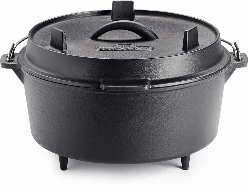 Napoleon Cast Iron 6 qt Dutch Oven 56059Stainless steel BBQ tool set