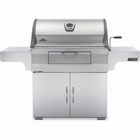 Napoleon Charcoal Professional Freestanding Grill PRO605CSS professional outdoor BBQ grill set