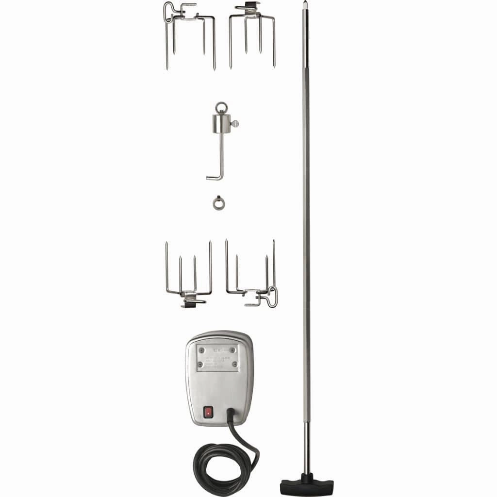 Napoleon Commercial Grade Rotisserie Kit for Large Grills 69231Stainless steel BBQ tool set