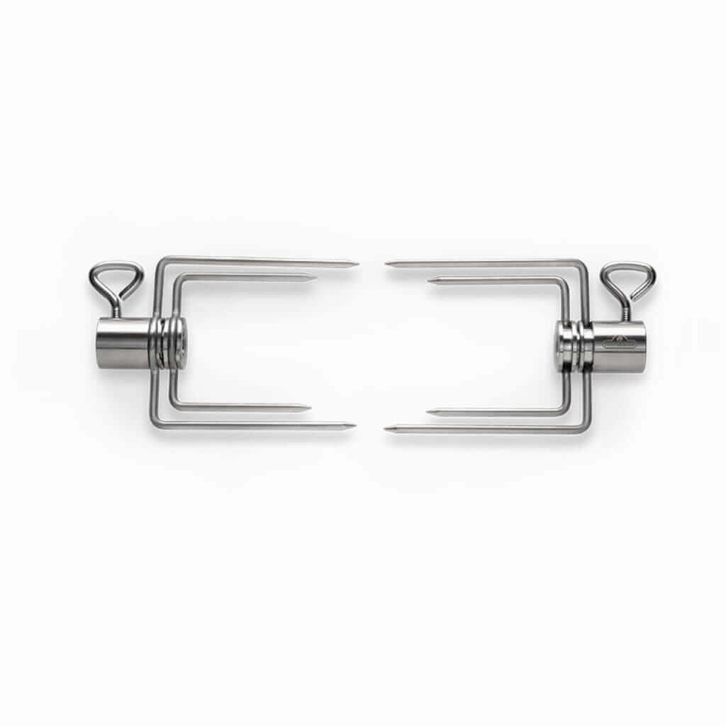 Napoleon Commercial Quality Folding Rotisserie Forks 69002Stainless steel BBQ tool set