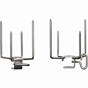 Napoleon Commercial Quality Rotisserie Forks 69001Stainless steel BBQ tool set