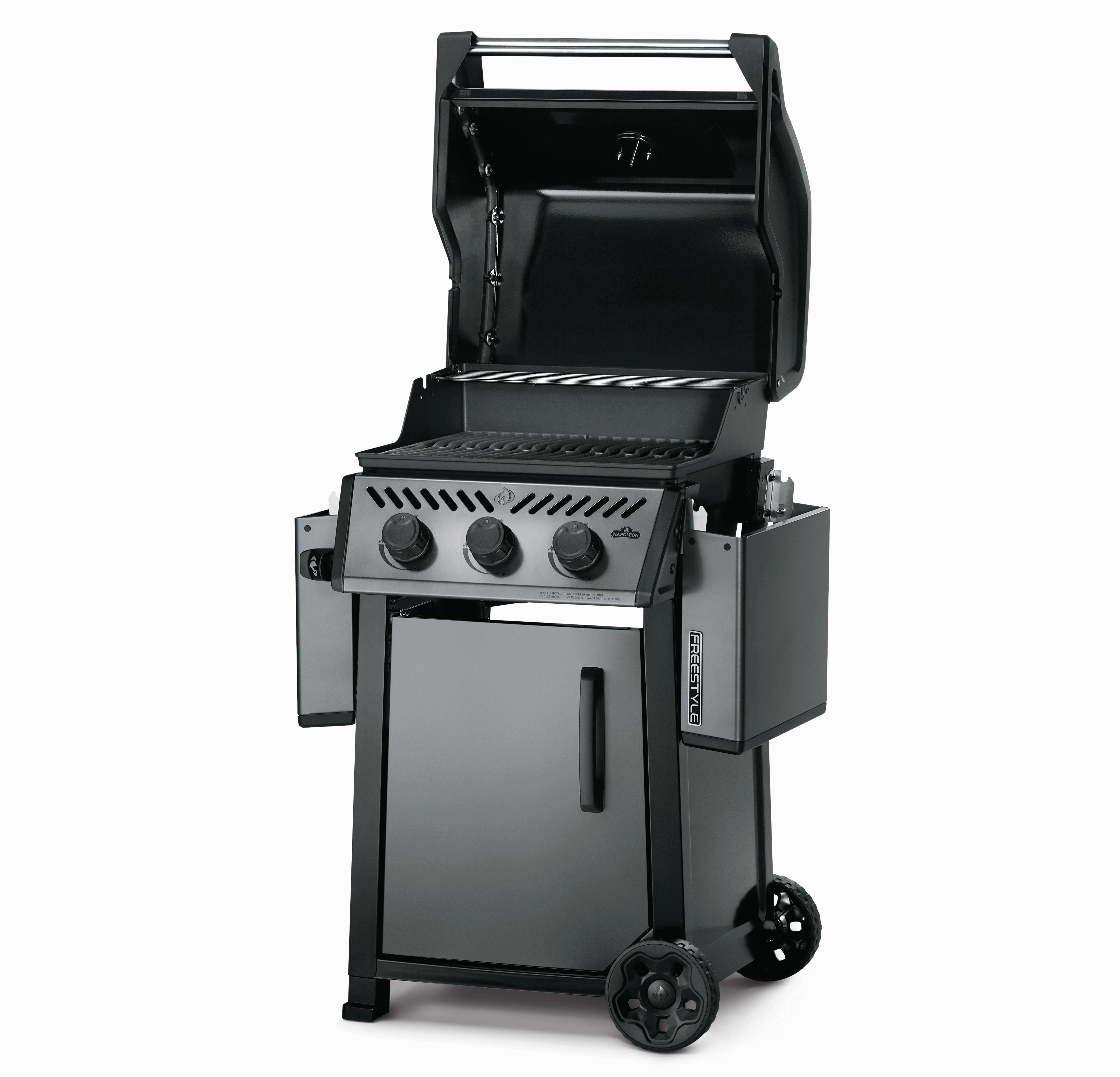 Napoleon Freestyle 365 3-Burner 33,000 BTU Natural Gas Grill - F365DNGT outdoor griddle for camping trips