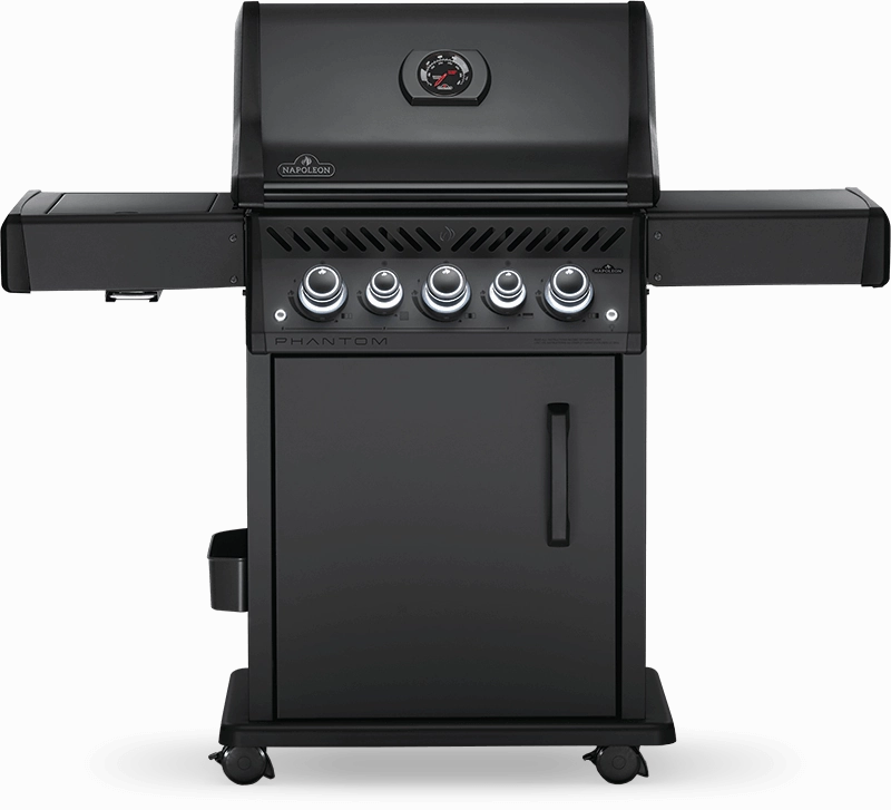 Napoleon Phantom Rogue SE 425 RSIB with Infrared Side Gas Grill RSE425RSIB professional outdoor BBQ grill set