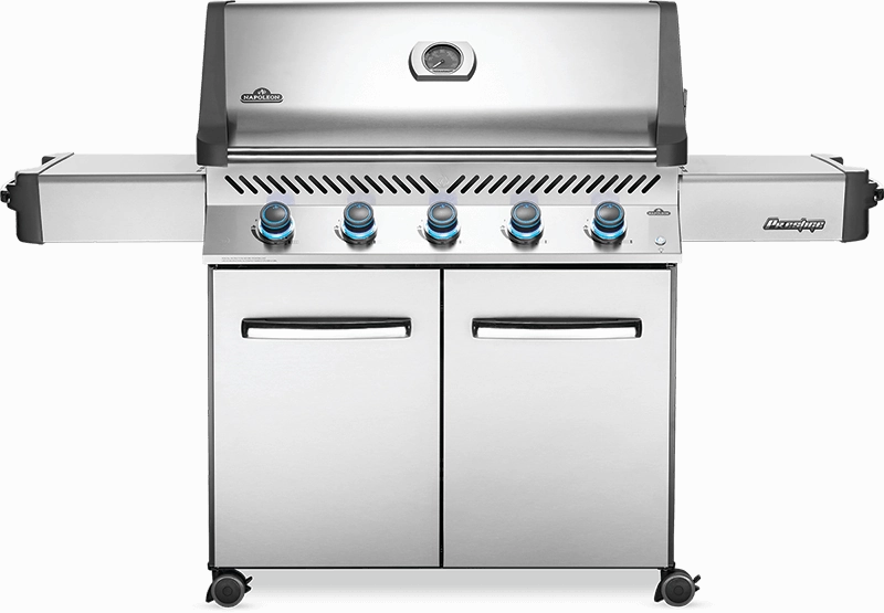 Napoleon Prestige 665 Gas Grill professional outdoor BBQ grill set