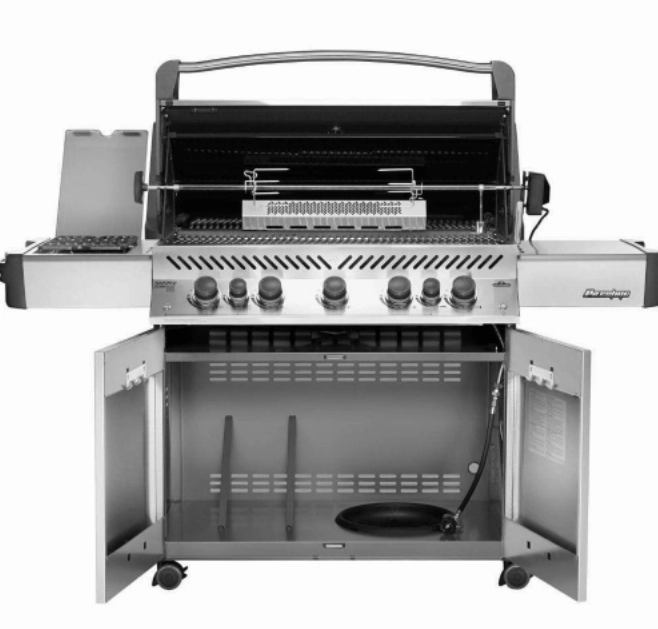 Napoleon Prestige 665 RSIB with Infrared Side and Rear Burners Gas Grill