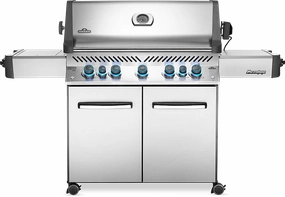 Napoleon Prestige 665 RSIB with Infrared Side and Rear Burners Gas Grill professional outdoor BBQ grill set