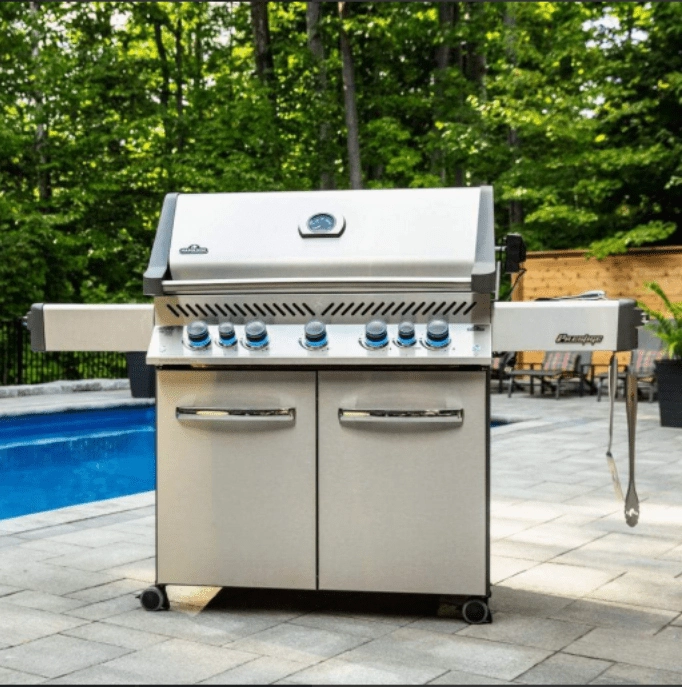 Napoleon Prestige 665 RSIB with Infrared Side and Rear Burners Gas Grill