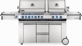 Napoleon Prestige Pro 825 RSBI with Power Side Burner Gas Grill large capacity charcoal BBQ grills