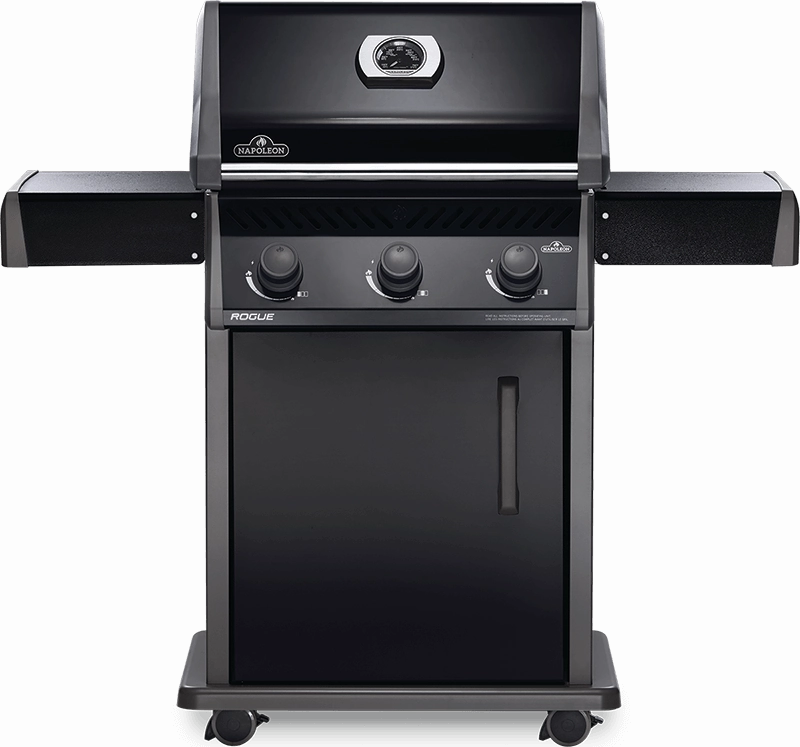 Napoleon Rogue 425 Black Freestanding Gas Grill R425 professional outdoor BBQ grill set