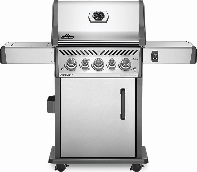 Napoleon Rogue SE 425 RSIB with Infrared Side and Rear Burners Gas Grill RSE425RSIB large capacity charcoal BBQ grills