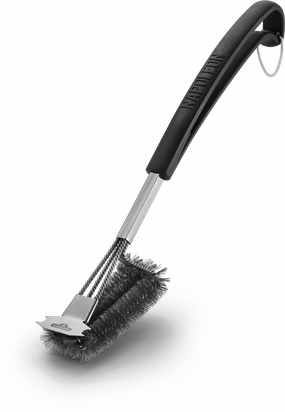 Napoleon Vertical Triple-Row Grill Brush with Stainless Steel Bristles 62063Stainless steel BBQ tool set