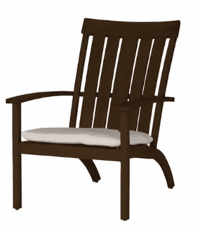 Narragansett Adirondack Chair- Wrought Aluminum in Mahoganyaluminum alloy outdoor sofa set