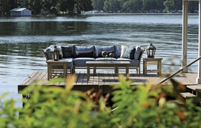 Narragansett Aluminum Outdoor Coffee Tablealuminum alloy outdoor sofa set