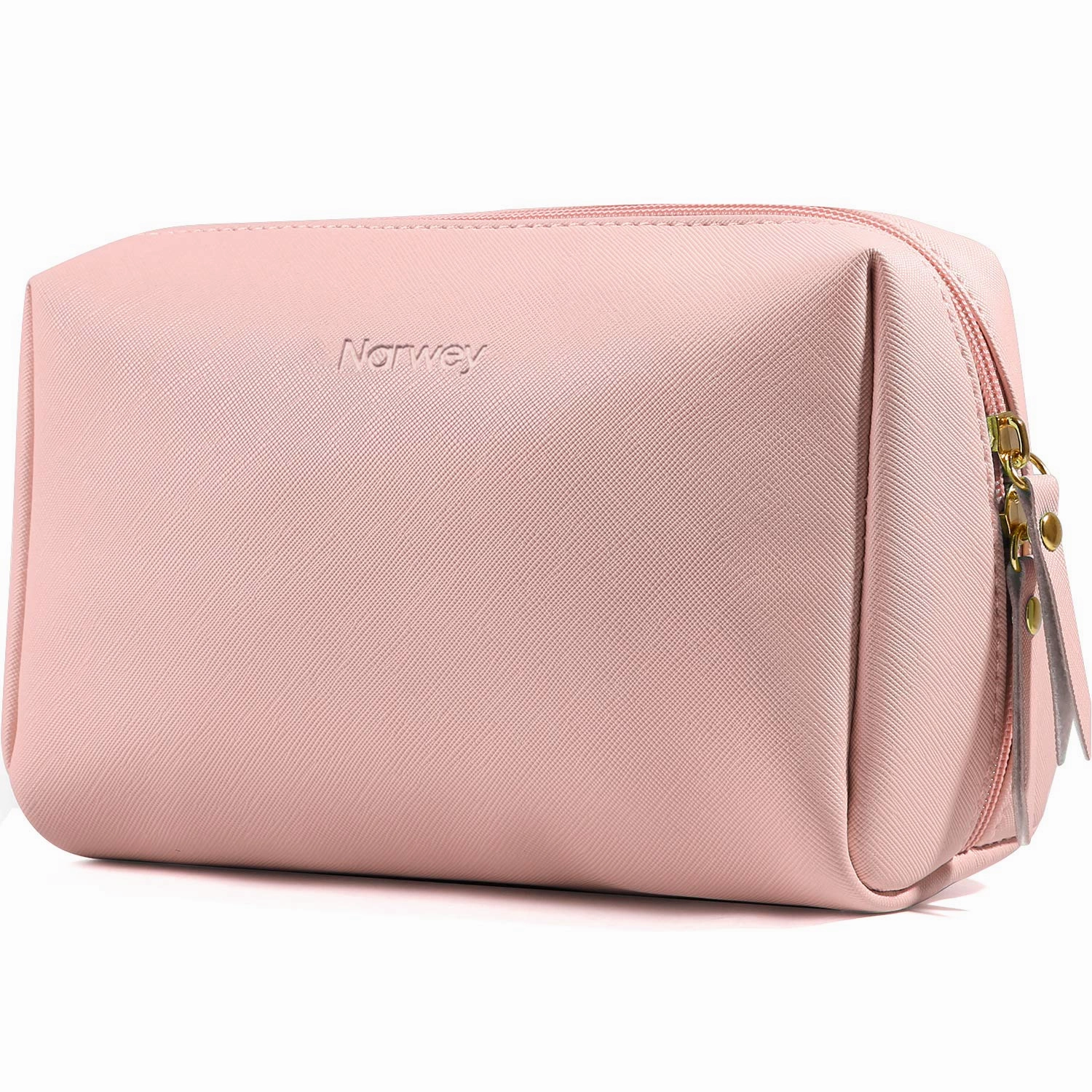 Narwey 5048 Travel Makeup Bag Vegan Leather Grab Todays Deal