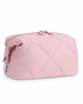 Hot Pick of the Day Online Exclusive Steal Narwey Quilted Puffy Padded Toiletry Makeup Bag